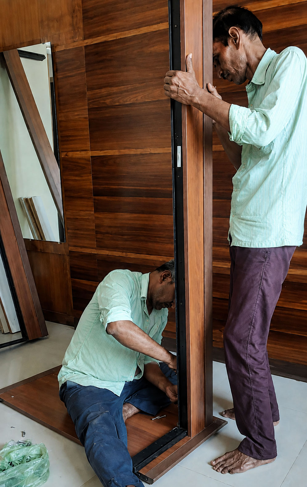 Wooden work